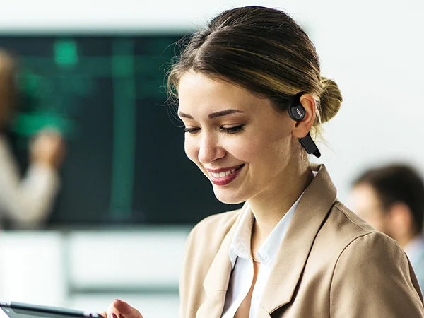 TOZO OpenReal True Wireless Earbuds Open-ear Design for Comfortable All-day Listening
