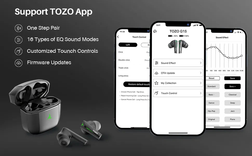 TOZO Gaming Pods