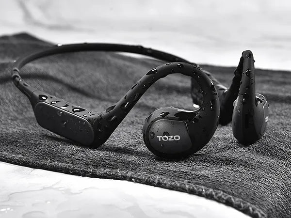 TOZO OpenReal True Wireless Earbuds Open-ear Design for Comfortable All-day Listening