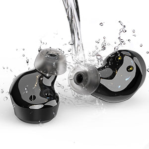 Both Earbuds are IPX6 Waterproof Protection