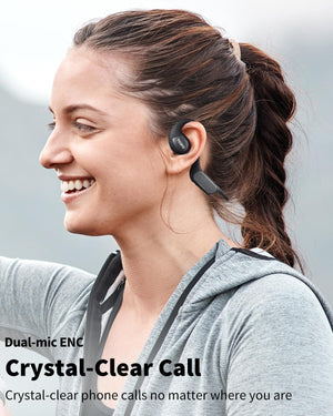 TOZO OpenReal True Wireless Earbuds Open-ear Design for Comfortable All-day Listening