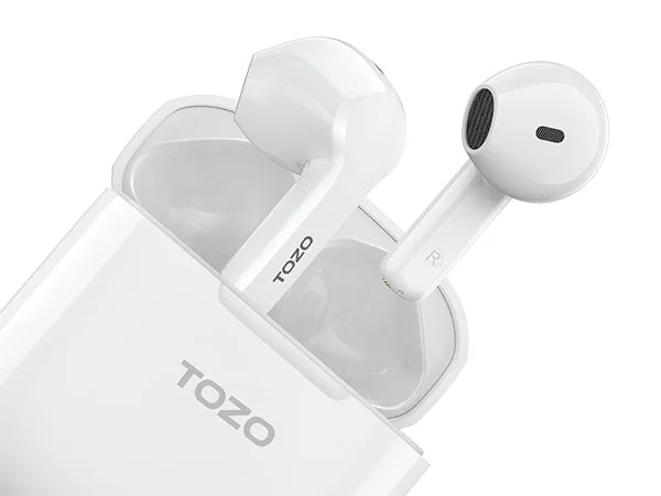 TOZO A3 Half in-Ear Lightweight Wireless Earbuds with Digital Call Noise Reduction