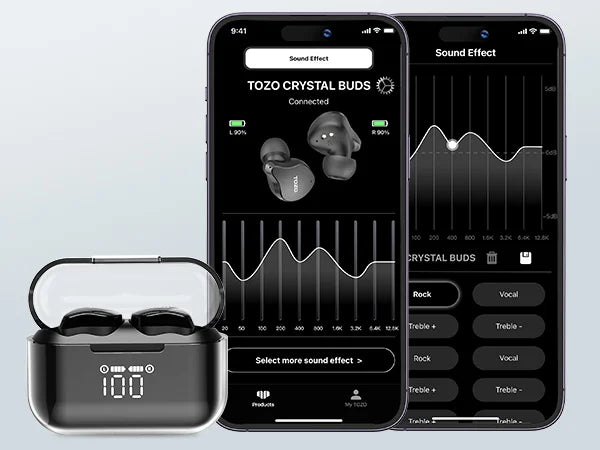 TOZO Crystal Buds