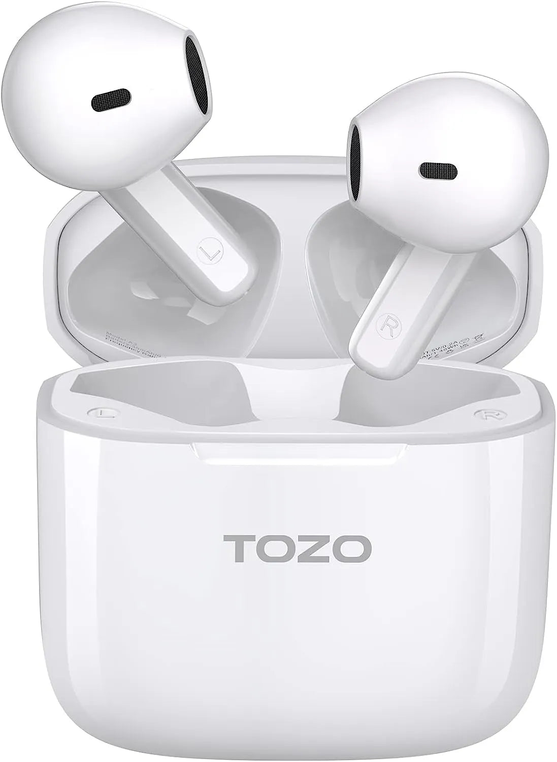 TOZO A3 Half in-Ear Lightweight Wireless Earbuds with Digital Call Noise Reduction