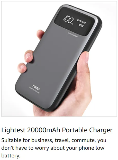 TOZO PB2 Power Bank
