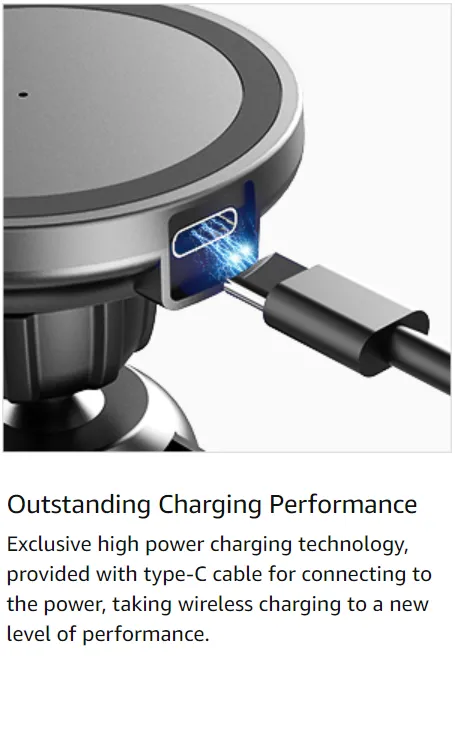TOZO W8 Wireless Car Charger